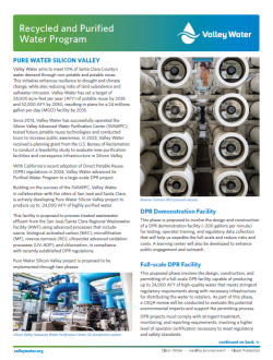 pure water fact sheet
